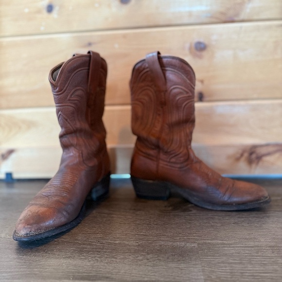 Tecovas Brown Heeled Boots - Picture 4 of 7